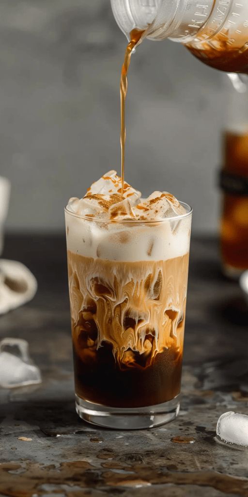 Iced coffee