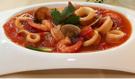 SQUID WITH SPICY SAUCE