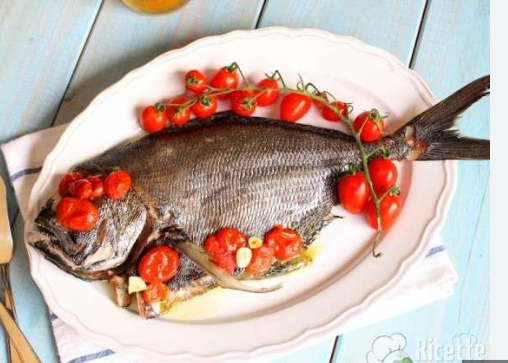 Baked Fish (Sea Bass / Sea Bream)
