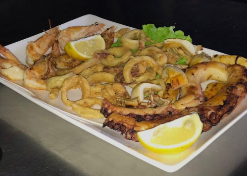 Mixed Fried Seafood