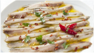 Marinated Anchovies.