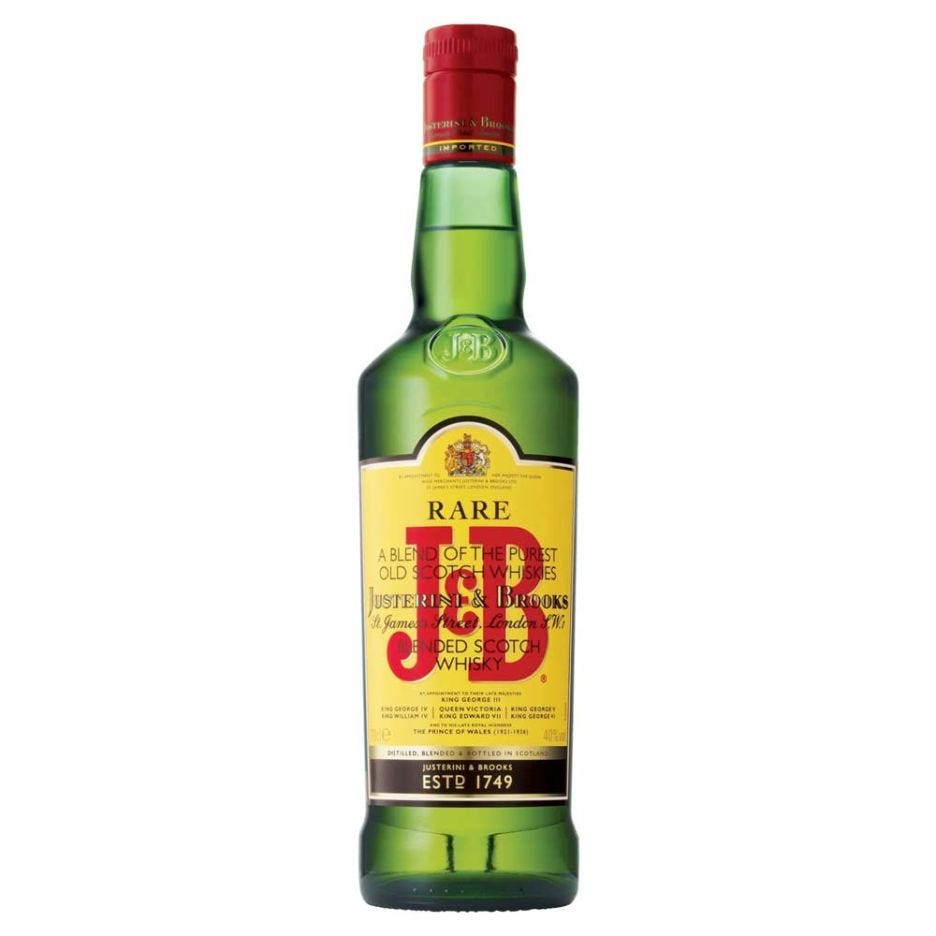 J & B