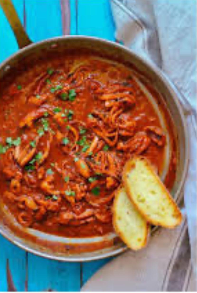 MEDITERRANEAN OCTOPUS BAKED IN TRAY