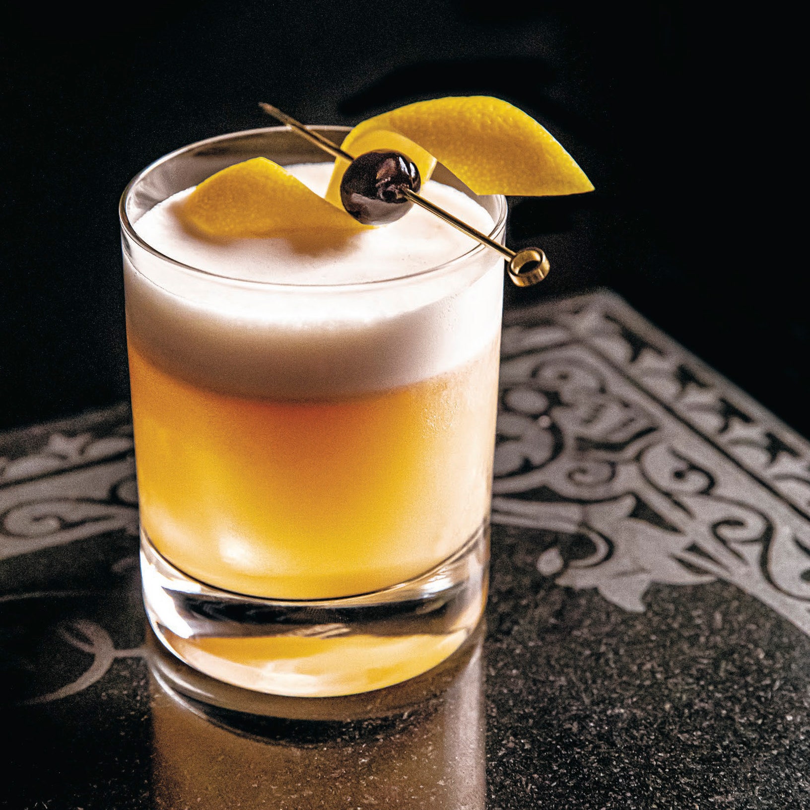Amaretto sour