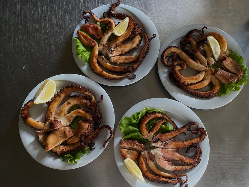 Oktapod zgare i marinuar