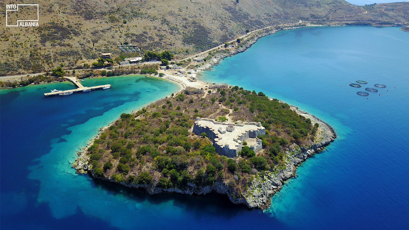 Porto Palermo Island Castle Tour