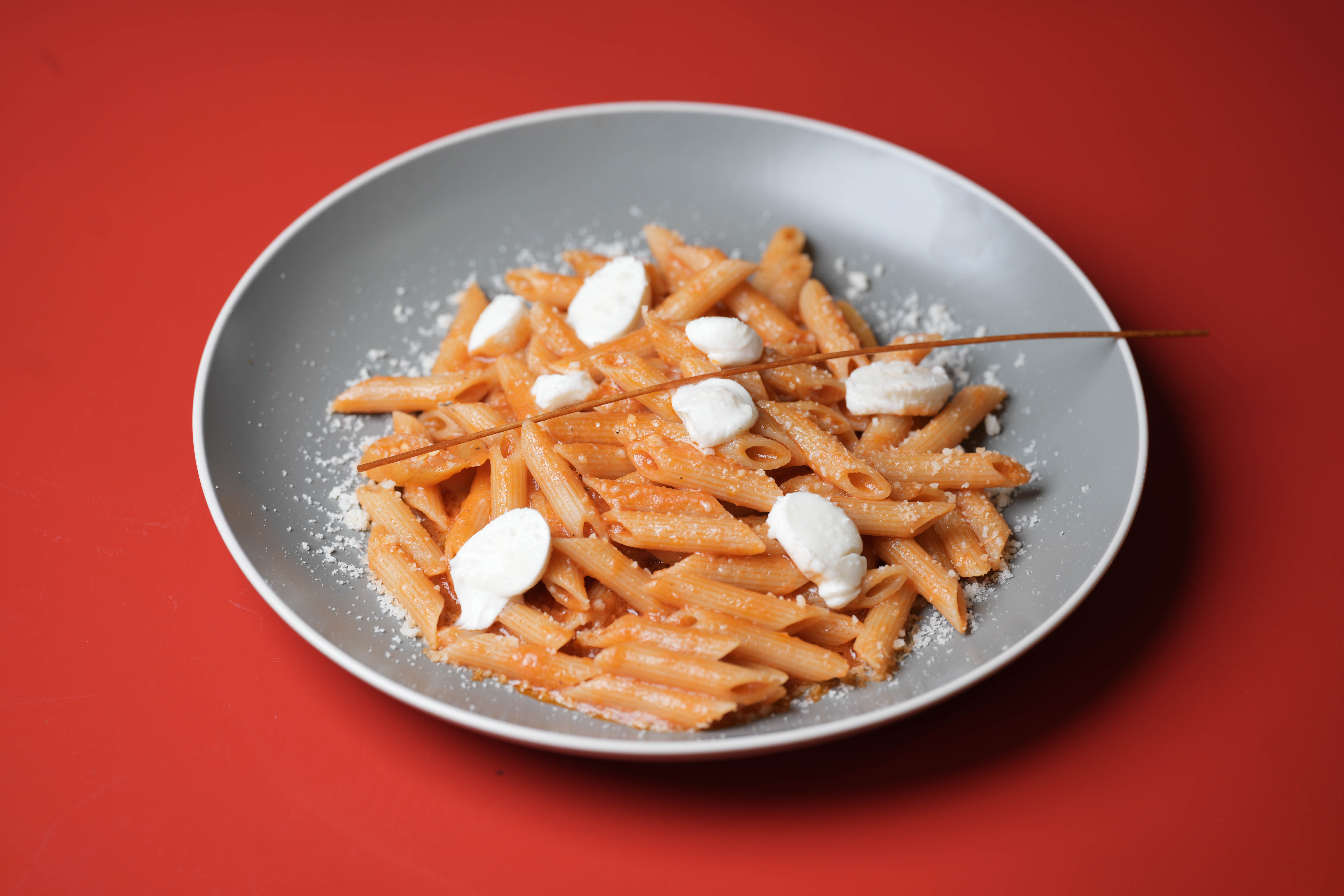 Linguini domate borzilok