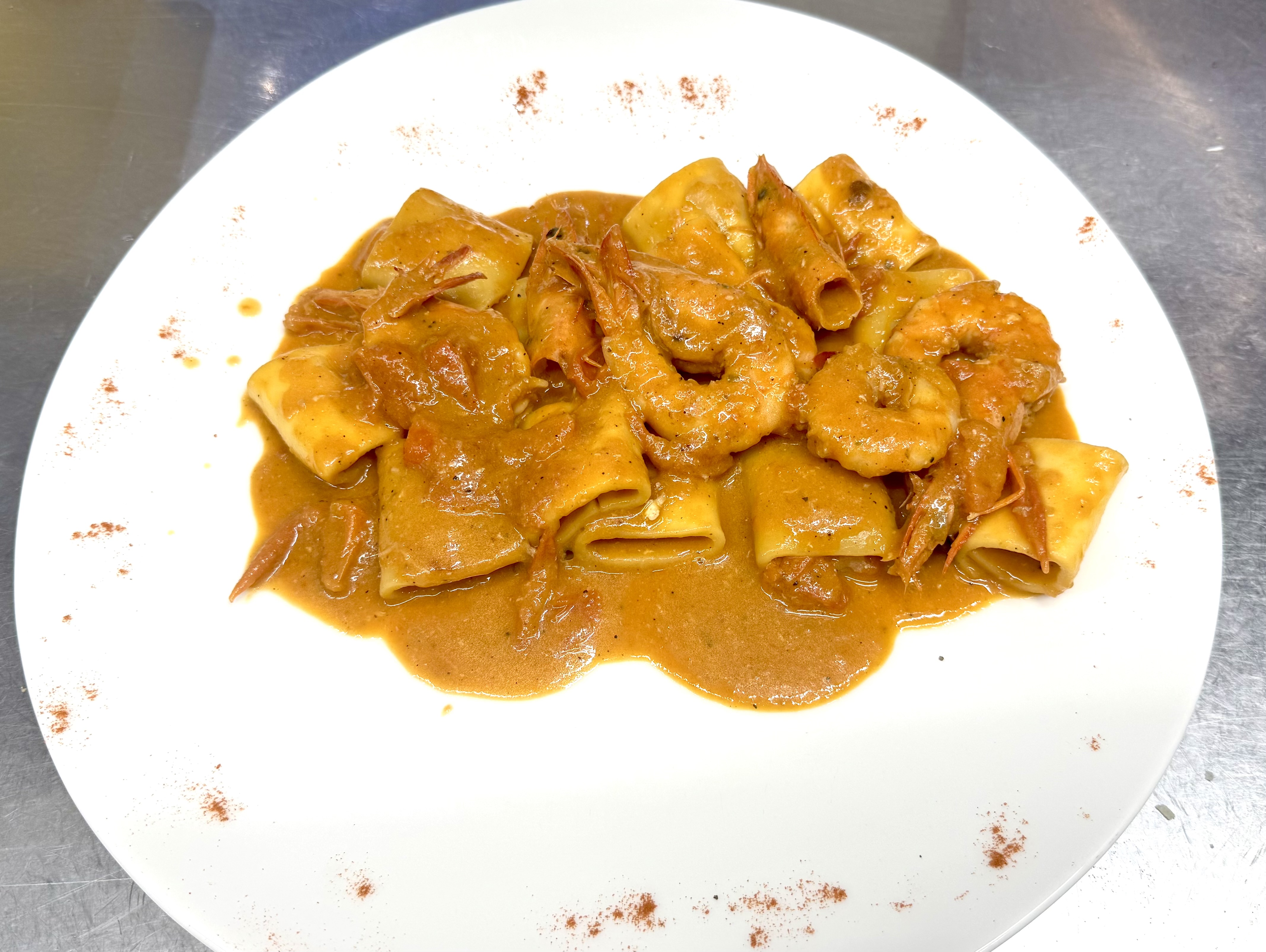 Paceri shrimp pomodorini