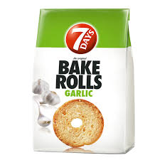 BAKE ROLLS GARLIC