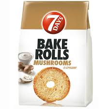 BAKE ROLLS MUSHROOMS