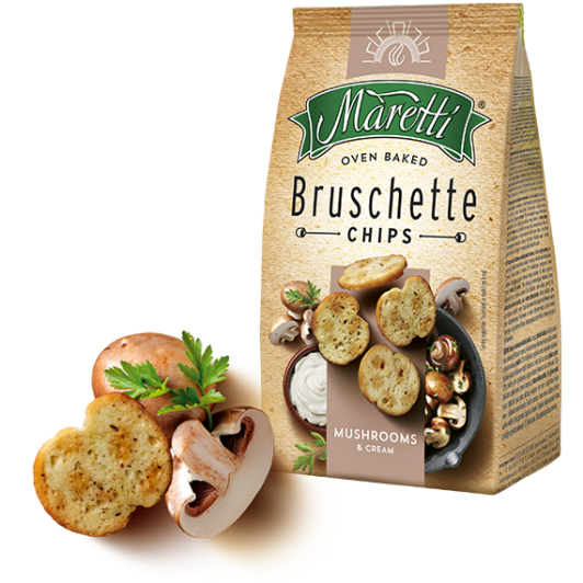 BRUSCHETTE MARETTI MUSHROOMS