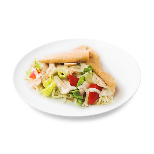 Chicken Caesar Crepe