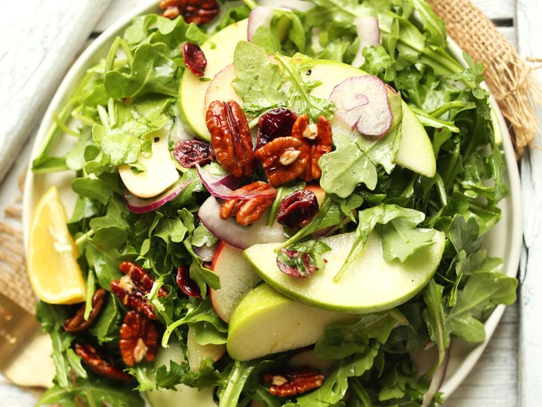 Fresh green salad