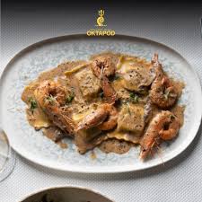 Ravioli tartuf karkalec 